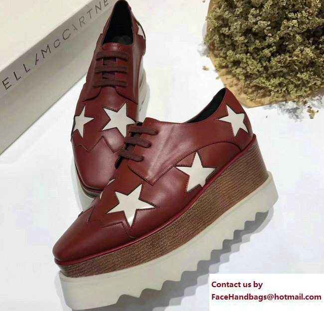 Stella Mccartney Elyse Shoes Red/Star 2017 [Stella-Mccartney-Elyse