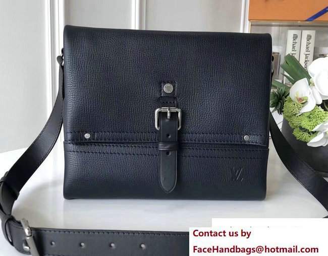 Louis Vuitton Canyon Messenger PM Bag M54963 Bleu Marine 2017