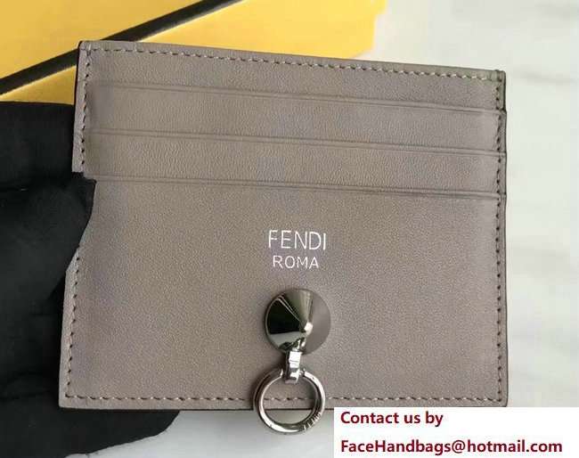 Fendi By The Way Card Holder Gray 2018