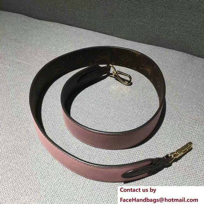 Louis Vuitton Monogram Canvas Bandouliere Shoulder Strap Pink J02330