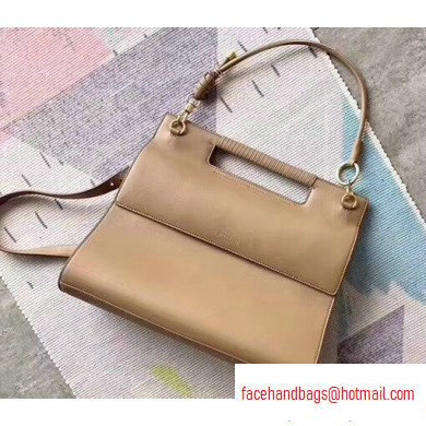 Givenchy Large Whip Bag in Smooth Leather Camel