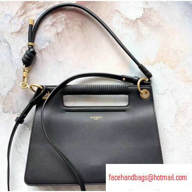 Givenchy Medium Whip Bag in Smooth Leather Black