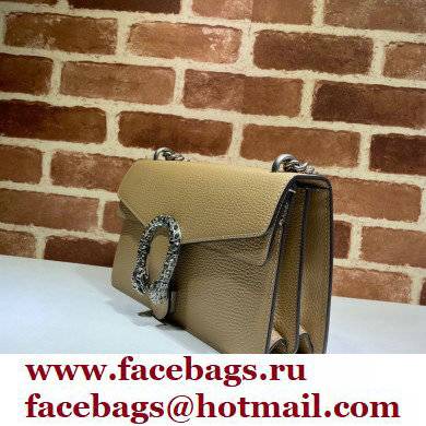 Gucci Dionysus Small Shoulder Bag 400249 Leather Nude