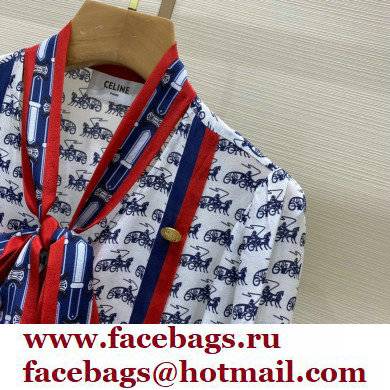 CELINE HORSE PRINTED SHIRT 2022SS - Click Image to Close