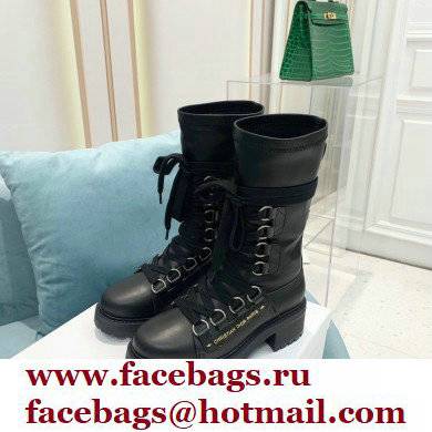 Dior Lambskin D-Fight Ankle Boots 2021 - Click Image to Close