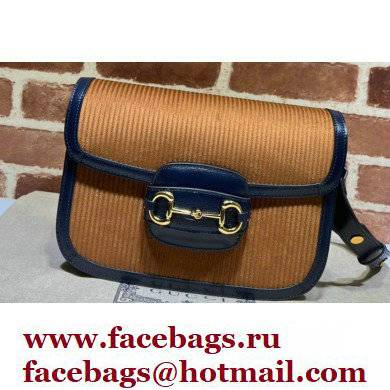Gucci Horsebit 1955 small bag 602204 corduroy Brown 2021