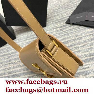 Saint Laurent Solferino Small Satchel Bag In Box Leather 634306 Apricot