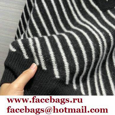 chanel 2021 FALL WINTER striped polo sweater - Click Image to Close
