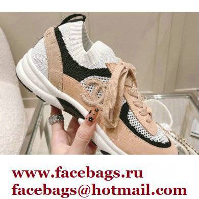 Chanel Knit and Suede Calfskin Sneakers G38750 06 2022