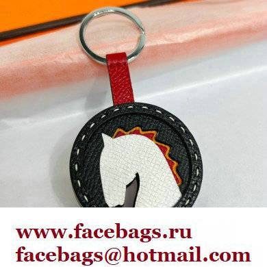 Hermes Horse Head Key Ring Charm 01 2022