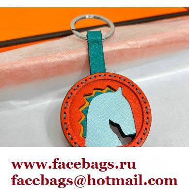 Hermes Horse Head Key Ring Charm 04 2022 - Click Image to Close