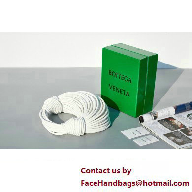 Bottega Veneta Mini Jodie tubular leather top handle Bag White - Click Image to Close