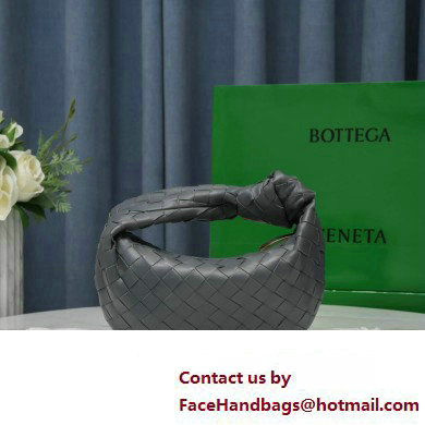 Bottega Veneta intrecciato leather mini jodie top handle bag Thunder 2023 - Click Image to Close