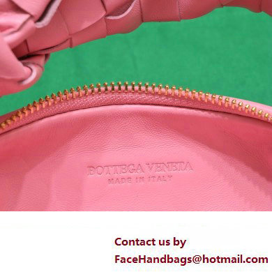 Bottega Veneta intrecciato leather mini jodie top handle bag ribbon 2023