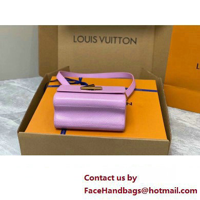 Louis Vuitton Epi grained leather Twist PM Bag M22098 Lilas Provence Violet 2023 - Click Image to Close