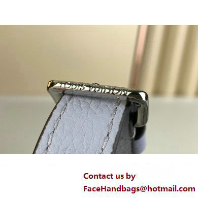 Louis Vuitton Perforated Mahina calfskin Baia PM Bag M22959 Light Lilac 2023 - Click Image to Close