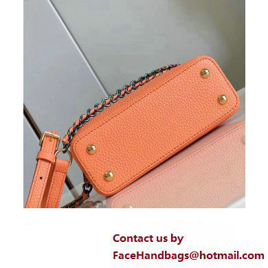 louis vuitton Capucines Mini handbag Abricot M22606 2023 - Click Image to Close