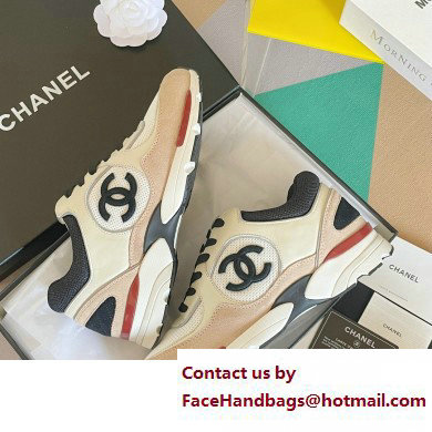 Chanel CC Logo Sneakers Fabric and Suede Calfskin G39597 02 2023