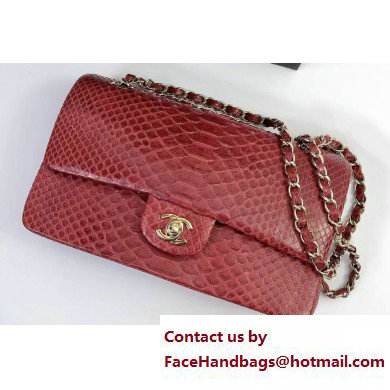 Chanel Classic Flap Medium Bag 1112 In Python 03 2023