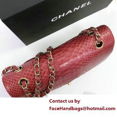 Chanel Classic Flap Medium Bag 1112 In Python 03 2023