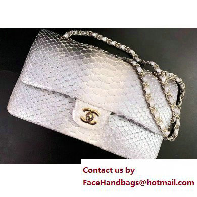 Chanel Classic Flap Medium Bag 1112 In Python 04 2023