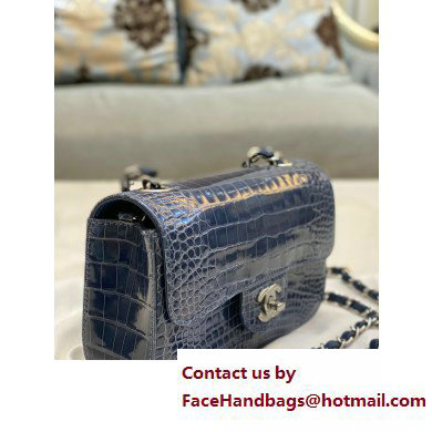 Chanel Classic Flap Small Bag 1116 In Alligator 01 2023