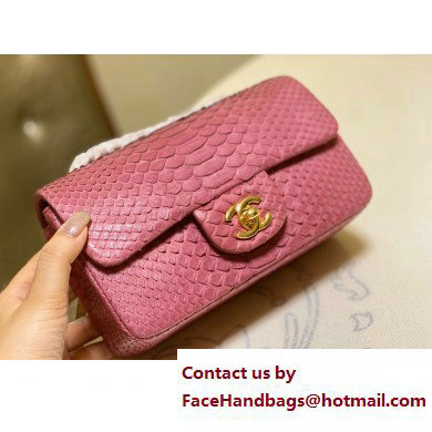 Chanel Classic Flap Small Bag 1116 In Python 06 2023