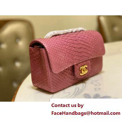 Chanel Classic Flap Small Bag 1116 In Python 06 2023