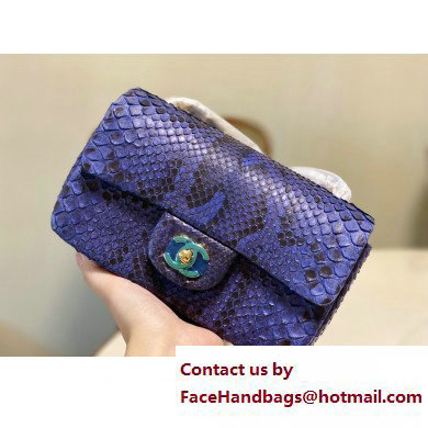 Chanel Classic Flap Small Bag 1116 In Python 13 2023