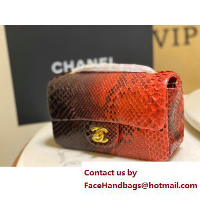 Chanel Classic Flap Small Bag 1116 In Python 22 2023 - Click Image to Close