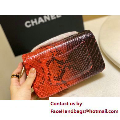 Chanel Classic Flap Small Bag 1116 In Python 22 2023 - Click Image to Close