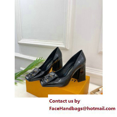 Louis Vuitton Heel 8.5cm Shake Pumps in Patent calf leather Black 2023 - Click Image to Close
