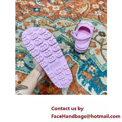 Gucci Horsebit flatform sandals 742435 Lavender 2023 - Click Image to Close