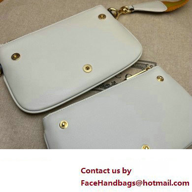 Gucci Leather Blondie mini bag 724599 White 2023 - Click Image to Close
