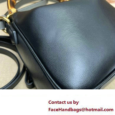 Gucci leather Diana small shoulder bag 746251 Black 2023
