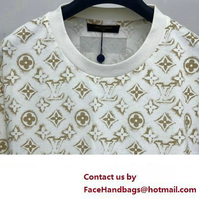 LOUIS VUITTON Monogram Cotton T-Shirt 1ABJEA 2023 - Click Image to Close