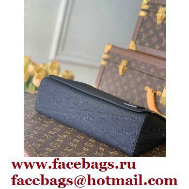 Louis Vuitton Aerogram leather New Messenger Bag M57080 Black - Click Image to Close