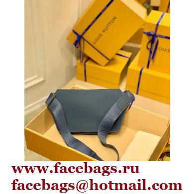 Louis Vuitton Aerogram leather New Sling Bag Blue