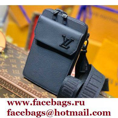 Louis Vuitton Aerogram leather Phone Pouch Bag M57089