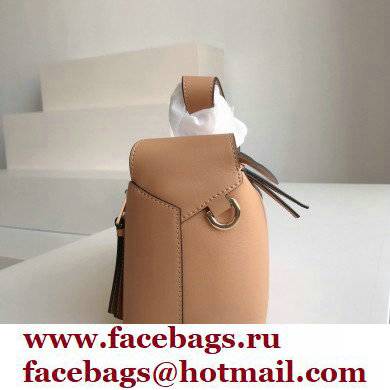 loewe Puzzle Hobo bag in nappa calfskin warm desert