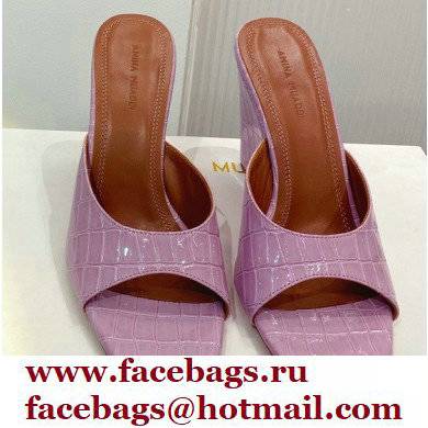 Amina Muaddi Heel 9.5cm Wedge Lupita Sandals 03 2022