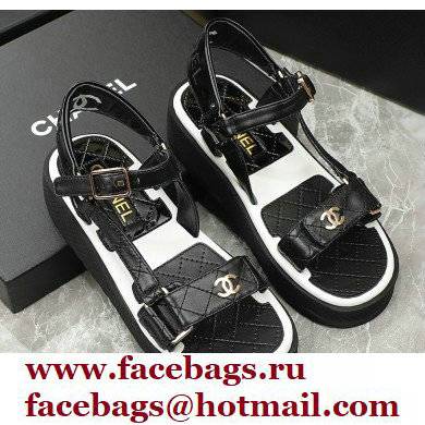 Chanel Lambskin Sandals G38880 04 2022
