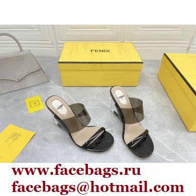 Fendi First Heel 9.5cm PVC TPU High-heeled Sandals 06 2022