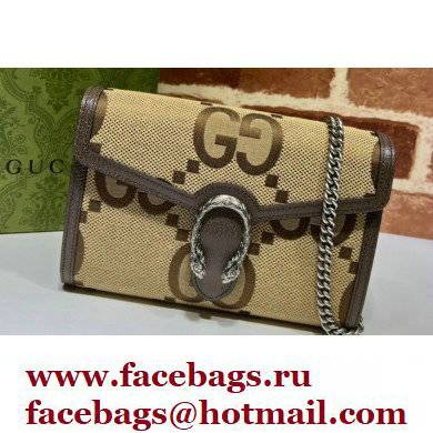 Gucci Jumbo GG Dionysus Chain Wallet Bag 401231