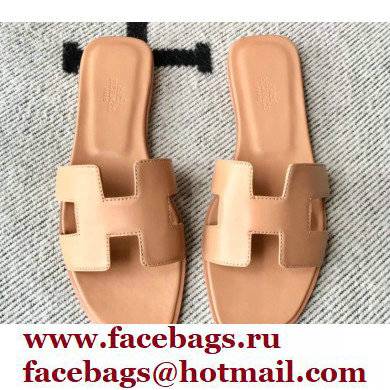 Hermes Oran Flat Sandals in Swift Box Calfskin 06 - Click Image to Close